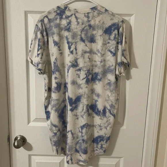 Hollister Men's Shirt Tie-dye Blue - Picture 2 of 3